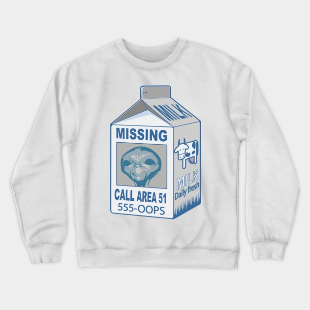 Alien Missing Crewneck Sweatshirt by Manikool